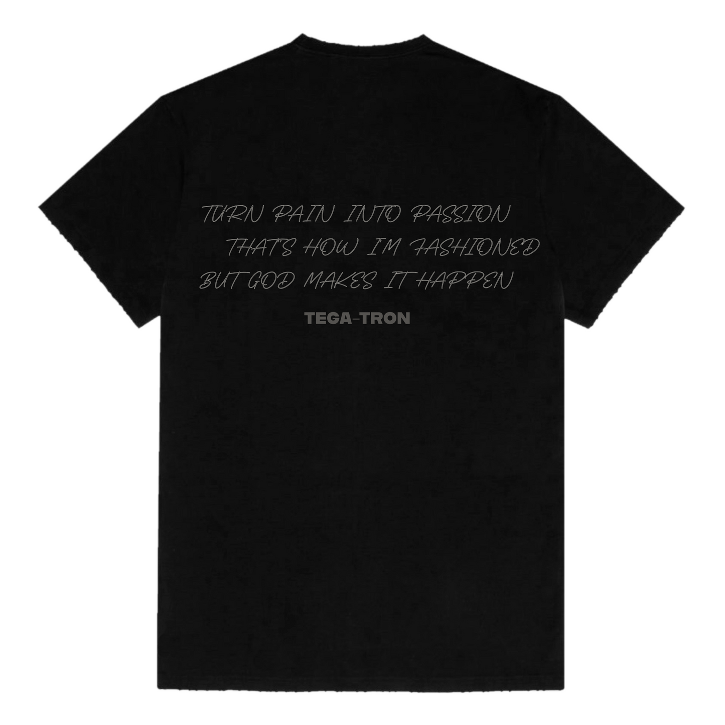 TEGA-TRON TEE (BLACK)